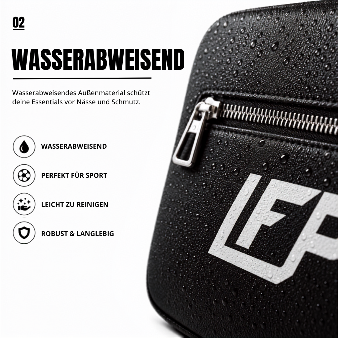 LFP Kulturbeutel – Wasserabweisender Sports & Travel Bag für Fußballer