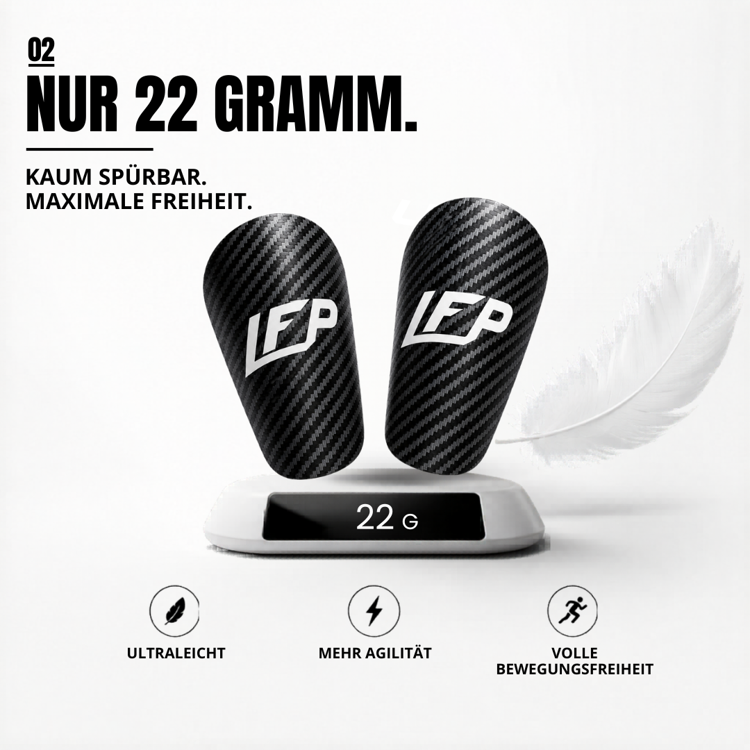 LFP Performance Bundle – Anti Slip Gripsocks & Mini Shinpads(9,5 x 6cm)