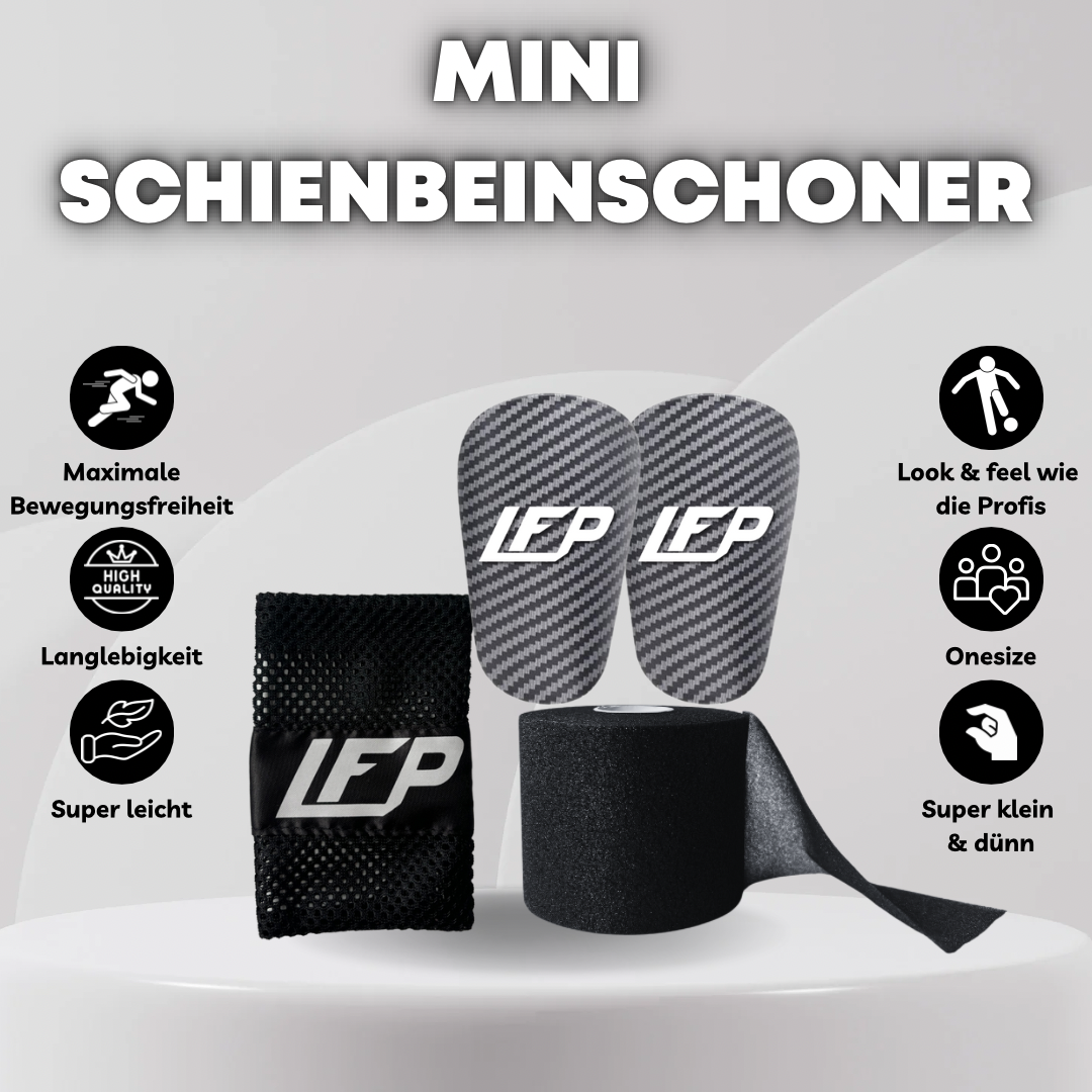 Mini Schienbeinschoner (9,5 x 6cm)