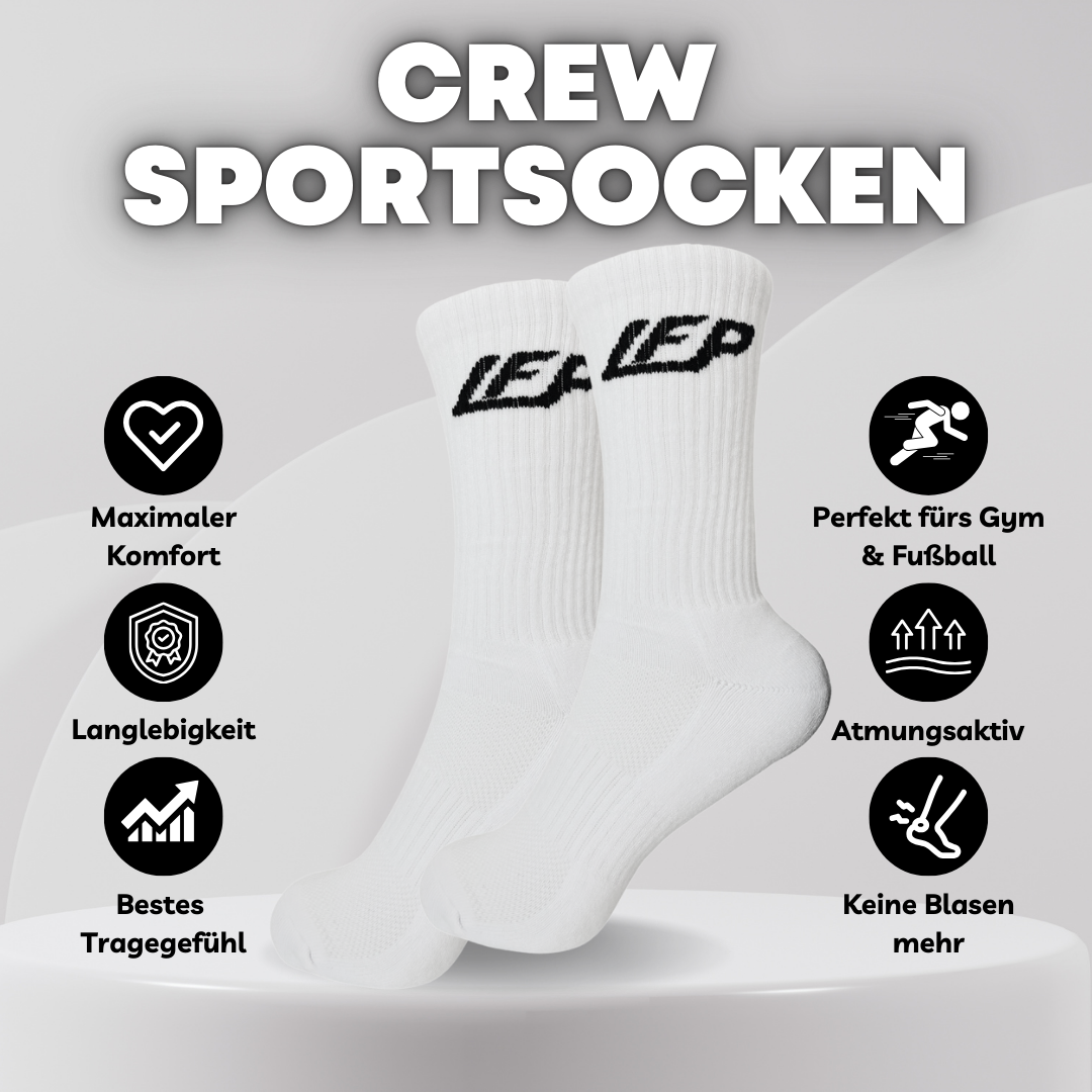 2er Pack "CREW" Sportsocken