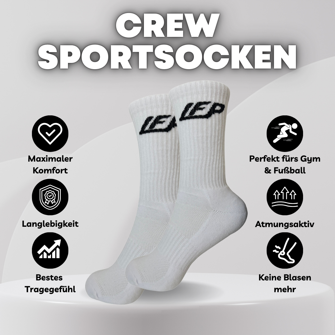 2er Pack "CREW" Sportsocken