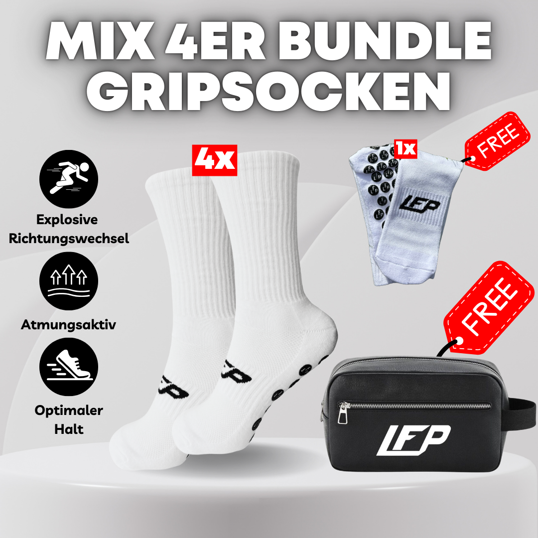 Bundle: Mix dein 4er Gripsocken Bundle
