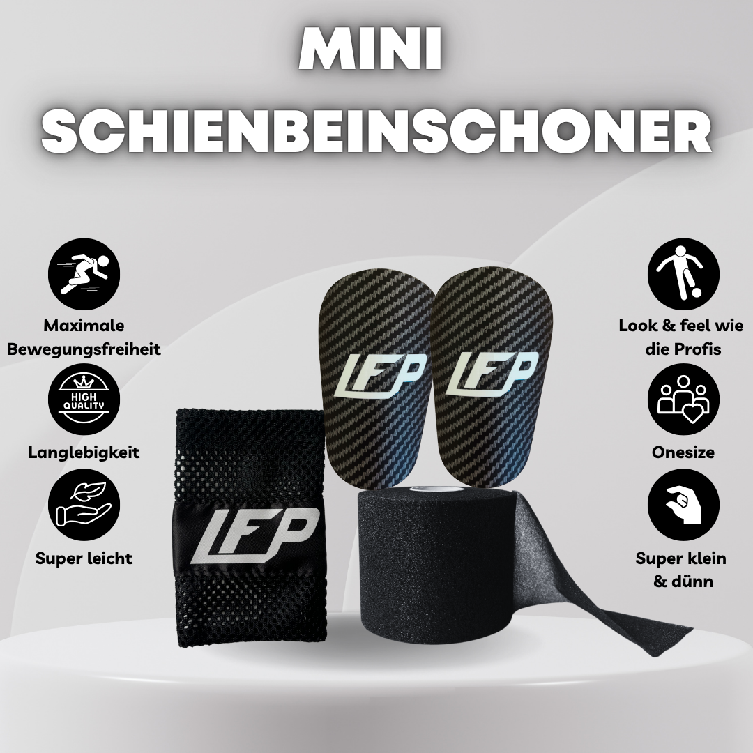Mini Schienbeinschoner (9,5 x 6cm)