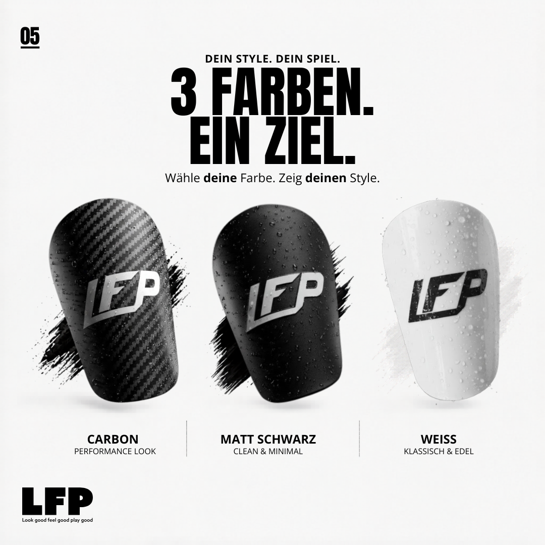 LFP Low Socks Bundle – 2× Gripsocks & Mini Shinpads(9,5 x 6cm)